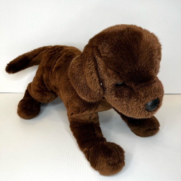 The Black Dog Toys The Black Dog Plush Brown Stuffed Animal Puppy